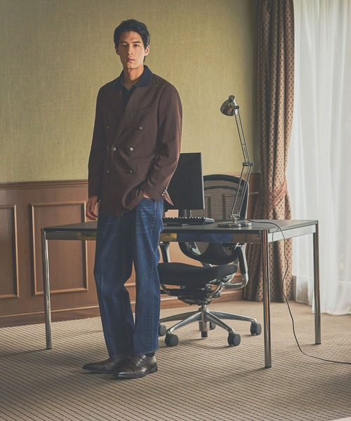 GLOBAL WORK(グローバルワーク)の「5Pデニム/Salon de GW/289762(デニムパンツ・メンズ・ホワイト/ダークインディゴブルー/ライトインディゴブルー/インディゴブルー/ブラック・SMALL/MEDIUM/LARGE/X-LARGE)」の18枚目の写真