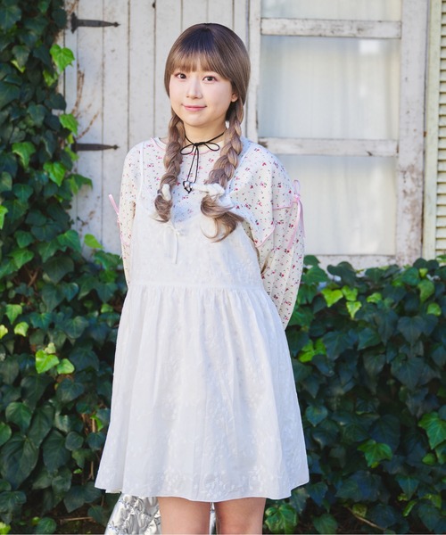 専用✨45R　小紋柄　インディゴ　ロンT　カットソー　フラワー　綿　長袖 B03_9771_1600x.jpg?v=1725530691