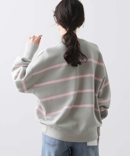 今期新品⭐︎ Gready Brilliant 綿ボーダークルーネックニット Gready Brilliant綿ボーダークルーネックニット | SEKIMIKI Online