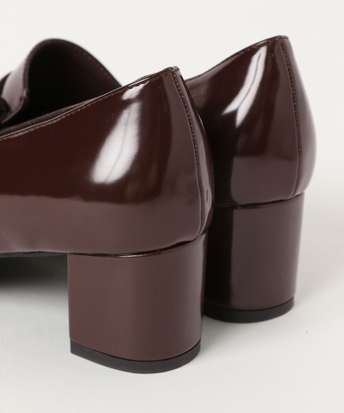 A part by（アパートバイ）の「ポインテッドトゥローファーパンプス（パンプス・レディース・ブラック/ブラウン・LARGE/MEDIUM）」の10枚目の写真