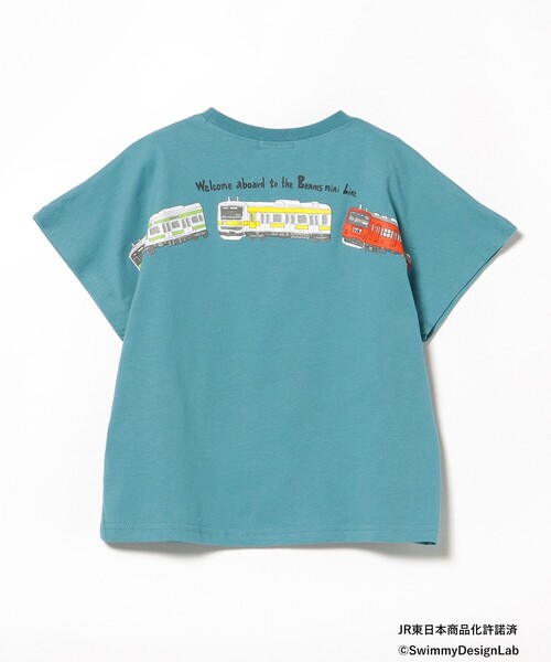 BEAMS mini(ビームスミニ)の「JR フロント トレイン Tシャツ 2025SS (90~150cm)(Tシャツ/カットソー・キッズ・オレンジ/ロイヤルブルー/チャコールグレー/ホワイト系その他5・90/100/110/120/140/150/130)」の6枚目の写真