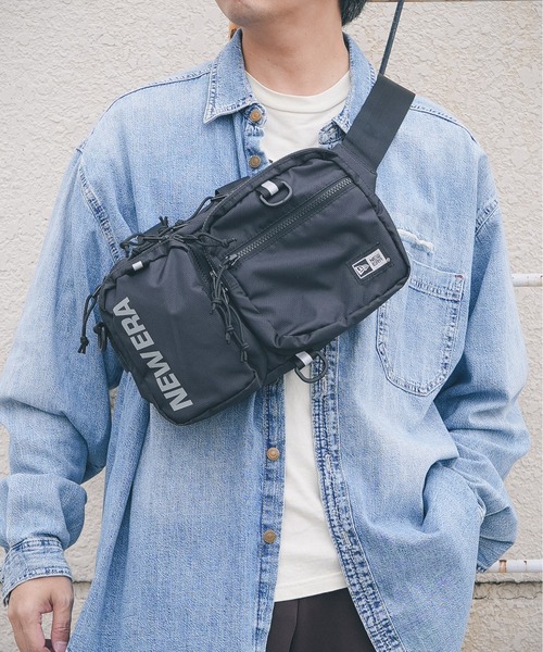 NEW ERA(ニューエラ)の「【NEW ERA/ニューエラ】OD FIELD WAIST BAG(ボディバッグ/ウエストポーチ・メンズ・ブラック・FREE)」の1枚目の写真