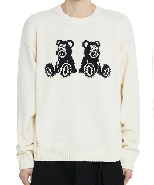 ニット セーター 「OY/オーワイ」 SEATED ODOLLY KNIT/シーティドオードリーニット レディース メンズ OY/オーワイ』 SEATED ODOLLY KNIT/シーティドオードリーニット