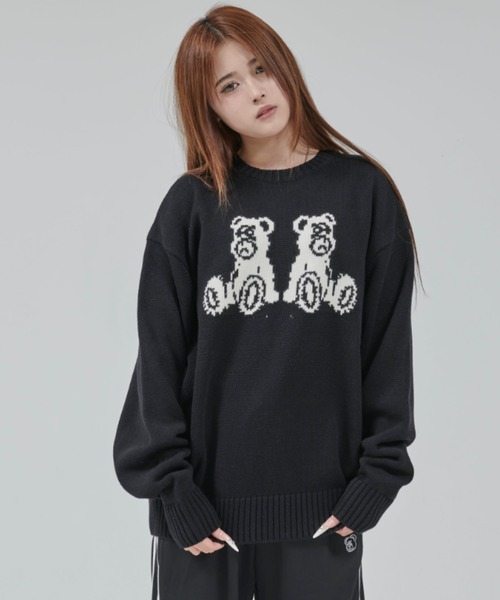 OY ニットセーター OY セーター ニット 「OY/オーワイ」 MESH OPYD KNIT/メッシュ