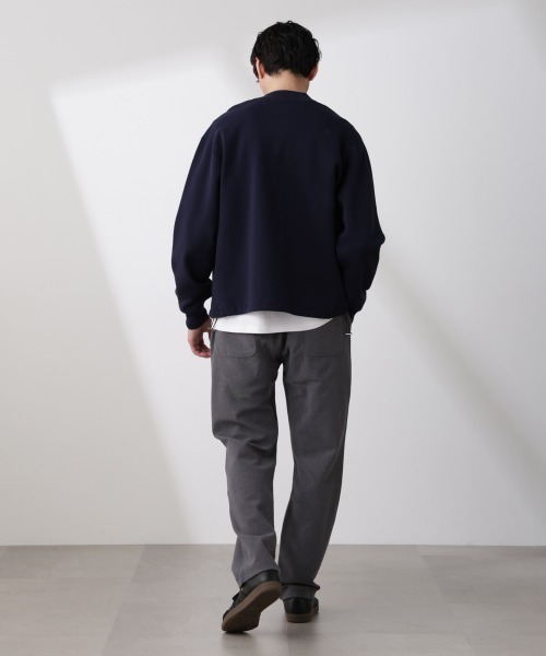 NANO universe(ナノユニバース)の「ブークレダンボールイージーパンツ(その他パンツ・メンズ・ホワイト/グレー・S/M/L)」の14枚目の写真