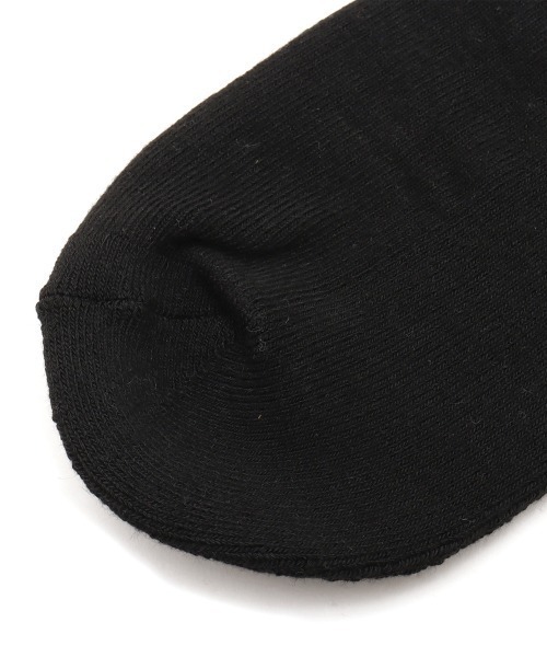 atmos pink（アトモスピンク）の「atmos pink Jacquard Logo Socks / アトモス ピンク ジャガード ロゴ ソックス（ソックス/靴下・レディース・ブラック/ホワイト・23-25）」の8枚目の写真