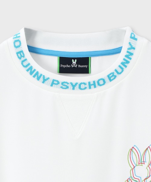 Psycho Bunny（サイコバニー）の「[GOLF]リラックスフィット クルーネック 半袖スウェット（スウェット・メンズ・ライトグレー/ホワイト/ブラック・MEDIUM/LARGE/X-LARGE）」の9枚目の写真