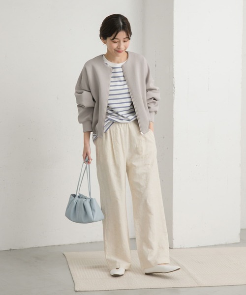 URBAN RESEARCH DOORS（アーバンリサーチドアーズ）の「ダンボールZIPカーディガン（カーディガン/ボレロ・レディース・チャコールグレー/グレー系その他・MEDIUM）」の19枚目の写真