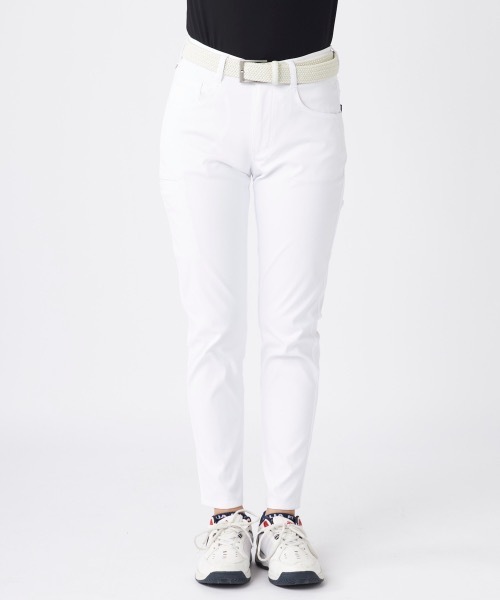 FILA GOLF(フィラゴルフ )の「【FILA GOLF/フィラゴルフ】レディース9分丈パンツ ゴルフ 吸汗速乾 撥水加工 ストレッチ ジャガード(その他パンツ・レディース・ホワイト/ブラック/カーキ/ネイビー/ライトグレー・LARGE/X-LARGE/MEDIUM/SMALL)」の19枚目の写真