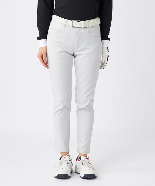 FILA GOLF(フィラゴルフ )の「【FILA GOLF/フィラゴルフ】レディース9分丈パンツ ゴルフ 吸汗速乾 撥水加工 ストレッチ ジャガード(その他パンツ・レディース・ホワイト/ブラック/カーキ/ネイビー/ライトグレー・LARGE/X-LARGE/MEDIUM/SMALL)」の13枚目の写真