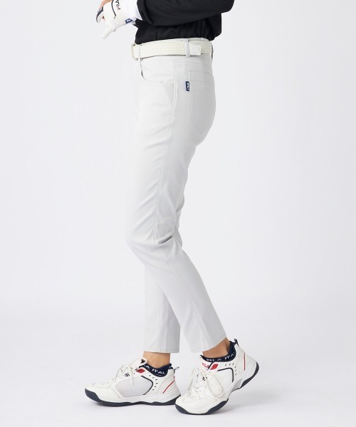 FILA GOLF(フィラゴルフ )の「【FILA GOLF/フィラゴルフ】レディース9分丈パンツ ゴルフ 吸汗速乾 撥水加工 ストレッチ ジャガード(その他パンツ・レディース・ホワイト/ブラック/カーキ/ネイビー/ライトグレー・LARGE/X-LARGE/MEDIUM/SMALL)」の12枚目の写真