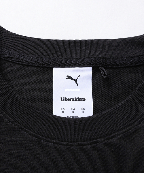 PUMA(プーマ)の「PUMA × Liberaiders Tシャツ(Tシャツ/カットソー・メンズ・ブラック/ホワイト・X-LARGE/LARGE/MEDIUM)」の4枚目の写真
