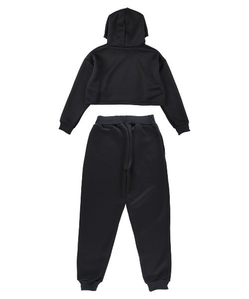 IRAL(アイラル)の「【セットアイテム】CROPPED HOODIE SET UP(パーカー・レディース・ブラック/ブルー・FREE)」の10枚目の写真