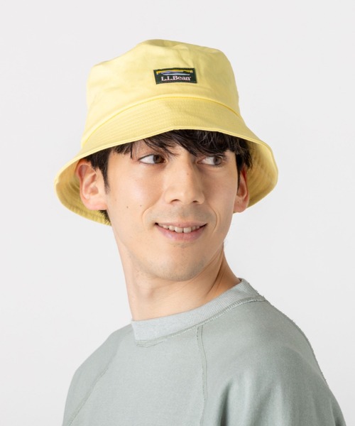L.L.Bean（エルエルビーン）の「カタディン・ツイル・ダウン・ブリム・バケット・ハット（ハット・メンズ・ネイビー/イエロー/ベージュ/ピンク/ブラック/ライトブルー・LARGE）」の15枚目の写真