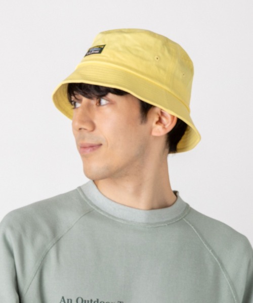 L.L.Bean（エルエルビーン）の「カタディン・ツイル・ダウン・ブリム・バケット・ハット（ハット・メンズ・ネイビー/イエロー/ベージュ/ピンク/ブラック/ライトブルー・LARGE）」の16枚目の写真