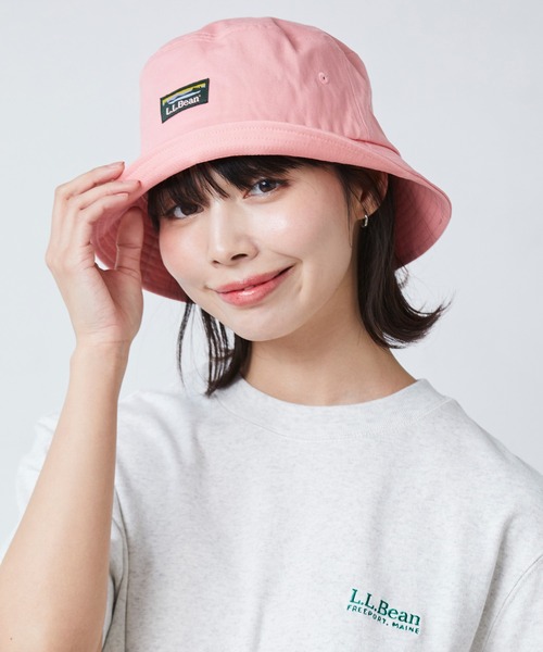L.L.Bean（エルエルビーン）の「カタディン・ツイル・ダウン・ブリム・バケット・ハット（ハット・メンズ・ネイビー/イエロー/ベージュ/ピンク/ブラック/ライトブルー・LARGE）」の19枚目の写真