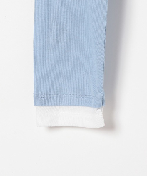 ししまま セール】ギャザーレイヤーライクプルオーバー 289459（Tシャツ