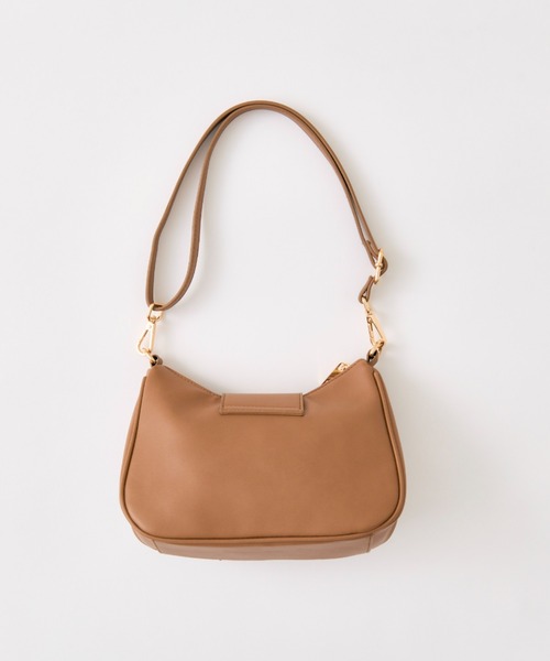 OLIVE des OLIVE（オリーブデオリーブ）の「ビックリボン付きホーボーバッグ（ショルダーバッグ・レディース・サックスブルー/アイボリー/キャメル・FREE）」の5枚目の写真