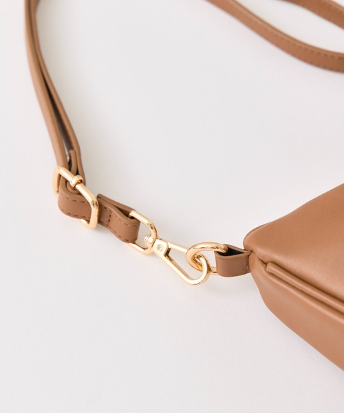 OLIVE des OLIVE（オリーブデオリーブ）の「ビックリボン付きホーボーバッグ（ショルダーバッグ・レディース・サックスブルー/アイボリー/キャメル・FREE）」の9枚目の写真