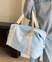 Liaa/ぽこぽこ ボストン キャリーオントラベルバッグ A18576