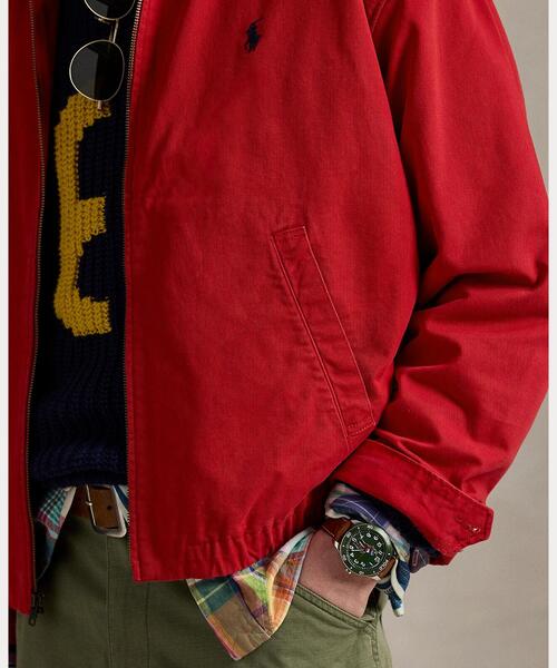 POLO RALPH LAUREN（ポロ ラルフ ローレン）の「ビッグ ジャケット（ブルゾン・メンズ・レッド・M/S/XS）」の3枚目の写真