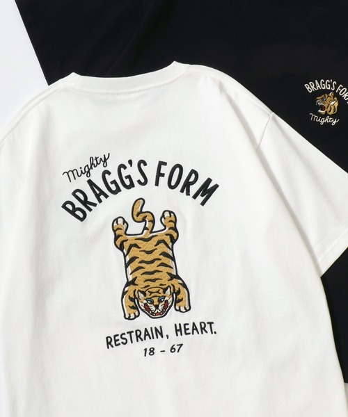 POWER TO THE PEOPLE（パワートゥーザピープル）の「POWER TO THE PEOPLE オバケ クリームソーダ アニマル ワンポイント バック刺繍 リンガー 半袖Tシャツレディース メンズ（Tシャツ/カットソー・レディース・ホワイト/ブラック/オフホワイト/ブラック系その他/チャコール/ホワイト系その他2/ホワイト系その他3/ホワイト系その他4/ブラック系その他2/ブラック系その他3・M/L/LL）」の6枚目の写真