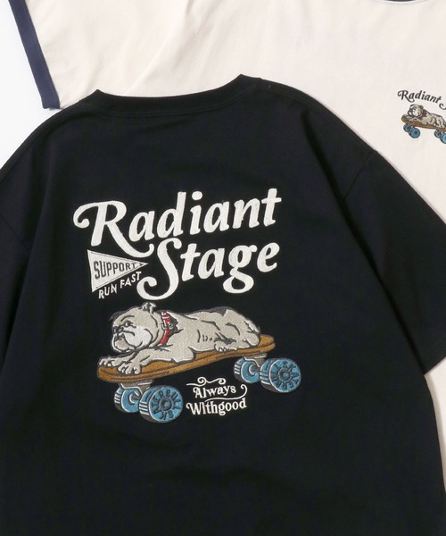 POWER TO THE PEOPLE（パワートゥーザピープル）の「POWER TO THE PEOPLE オバケ クリームソーダ アニマル ワンポイント バック刺繍 リンガー 半袖Tシャツレディース メンズ（Tシャツ/カットソー・レディース・ホワイト/ブラック/オフホワイト/ブラック系その他/チャコール/ホワイト系その他2/ホワイト系その他3/ホワイト系その他4/ブラック系その他2/ブラック系その他3・M/L/LL）」の8枚目の写真