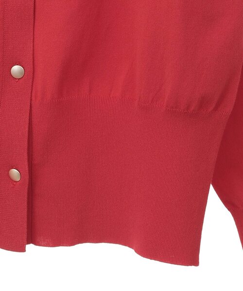 Tiara(ティアラ)の「ゴールドボタンカーディガン(カーディガン/ボレロ・レディース・レッド/ホワイト/ブラウン・FREE)」の17枚目の写真