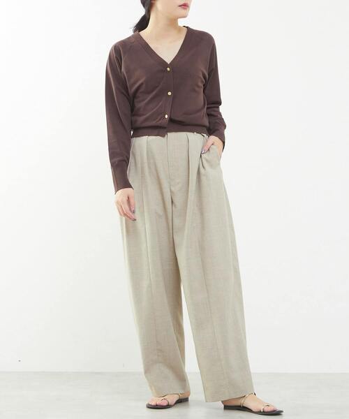 Tiara(ティアラ)の「ゴールドボタンカーディガン(カーディガン/ボレロ・レディース・レッド/ホワイト/ブラウン・FREE)」の20枚目の写真