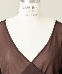 週末値下げ conte/チュール カシュクールプルオーバー/コンテ conte（コンテ）の「＜conte＞チュール カシュクールプル