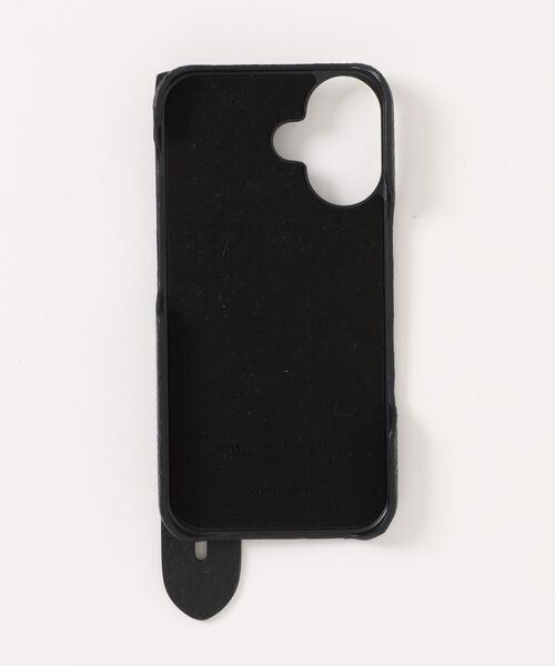 Maison Margiela(メゾンマルジェラ)の「Maison Margiela-men PHONE COVER /I PHONE 16/(スマホケース/カバー・メンズ・ブラック・FREE)」の2枚目の写真