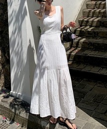 YUGA_YGMC　Tiered flare dress