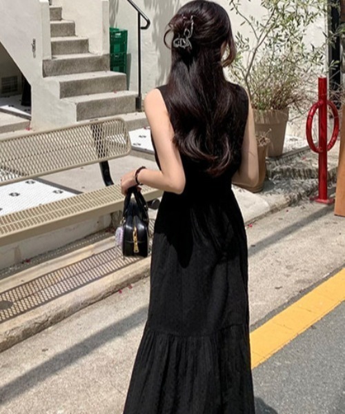 FREE STYLISTS(フリー スタイリスト)の「YUGA_YGMC Tiered flare dress(ワンピース・レディース・ホワイト/ブラック・FREE)」の19枚目の写真