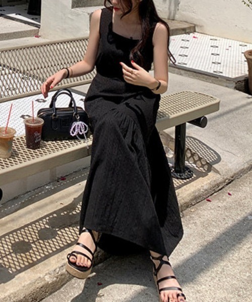 FREE STYLISTS(フリー スタイリスト)の「YUGA_YGMC Tiered flare dress(ワンピース・レディース・ホワイト/ブラック・FREE)」の16枚目の写真