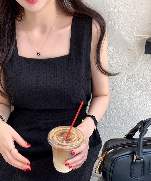 FREE STYLISTS(フリー スタイリスト)の「YUGA_YGMC Tiered flare dress(ワンピース・レディース・ホワイト/ブラック・FREE)」の3枚目の写真