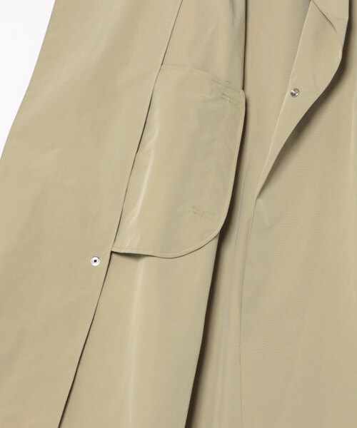 TAKA-Q(タカキュー)の「【ハンドウォッシャブル】タカキュー ロングコート(トレンチコート・メンズ・ブラック/ベージュ・LARGE/MEDIUM)」の4枚目の写真