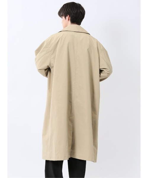 TAKA-Q(タカキュー)の「【ハンドウォッシャブル】タカキュー ロングコート(トレンチコート・メンズ・ブラック/ベージュ・LARGE/MEDIUM)」の16枚目の写真