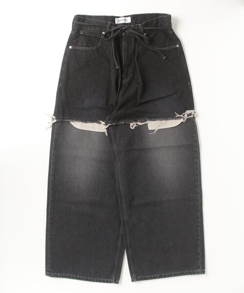LAYERED DENIM PANTS（デニムパンツ）｜DISCOVERED