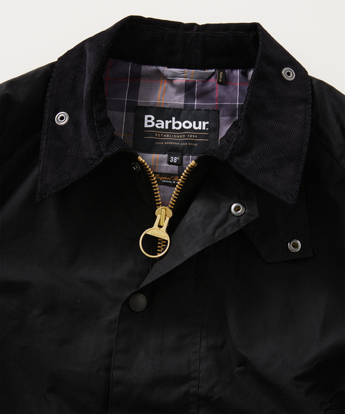 Barbour(バブアー)の「BARBOUR / バブアー TRANSPORT COATED COTTON MCA1019(その他アウター・メンズ・ブラック/カーキ・MEDIUM/LARGE)」の14枚目の写真