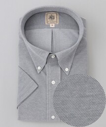 【KING SIZE】【J.PRESS OXFORD JERSEY】カノコインレイ パッチポケットドレスシャツ / B.D.