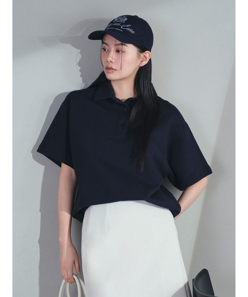 FRAY I.D｜ハーフスリーブポロTシャツ | Rakuten Fashion(楽天