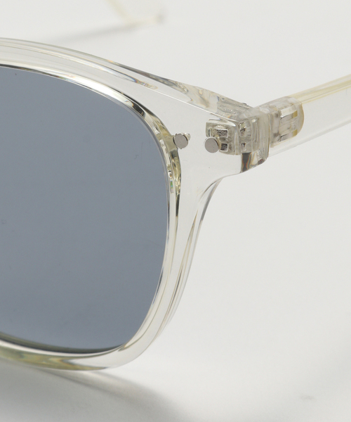 is-ness（イズネス）の「ISNESS MUSIC / イズネス ミュージック DAVID SUNGLASSES(BOSLINTON（サングラス・メンズ・ホワイト/ブラック/ブラウン・FREE）」の6枚目の写真