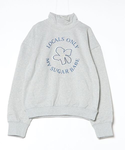 My sugar Babe（マイシュガーベイブ）の「circle logo sweatshirt turtleneck（スウェット・メンズ・アイボリー/グレー/ネイビー・MEDIUM/LARGE/X-LARGE）」の2枚目の写真