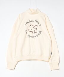 My sugar Babe(�}�C�V���K�[�x�C�u)��circle logo sweatshirt turtleneck(�X�E�F�b�g)