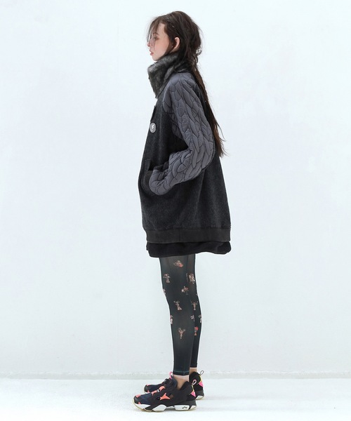 bedsidedrama（ベットサイドドラマ）の「The Origin Folklore Blouson（ブルゾン・レディース・ブラック/ベージュ・1/2）」の6枚目の写真