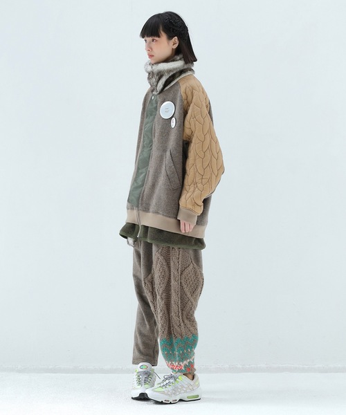 bedsidedrama（ベットサイドドラマ）の「The Origin Folklore Blouson（ブルゾン・レディース・ブラック/ベージュ・1/2）」の8枚目の写真