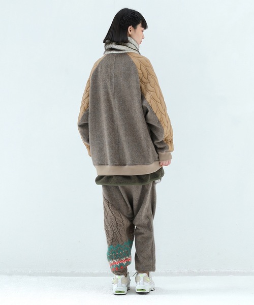 bedsidedrama（ベットサイドドラマ）の「The Origin Folklore Blouson（ブルゾン・レディース・ブラック/ベージュ・1/2）」の9枚目の写真