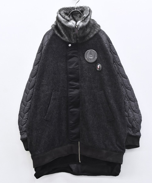 bedsidedrama（ベットサイドドラマ）の「The Origin Folklore Blouson（ブルゾン・レディース・ブラック/ベージュ・1/2）」の12枚目の写真