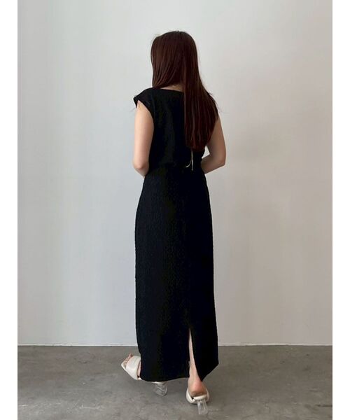 LAGUNAMOON（ラグナムーン）の「2WAYシャーリングトップス（Tシャツ/カットソー・レディース・グリーン系その他/アイボリー/ブラック・FREE）」の8枚目の写真