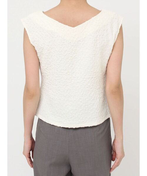 LAGUNAMOON（ラグナムーン）の「2WAYシャーリングトップス（Tシャツ/カットソー・レディース・グリーン系その他/アイボリー/ブラック・FREE）」の15枚目の写真